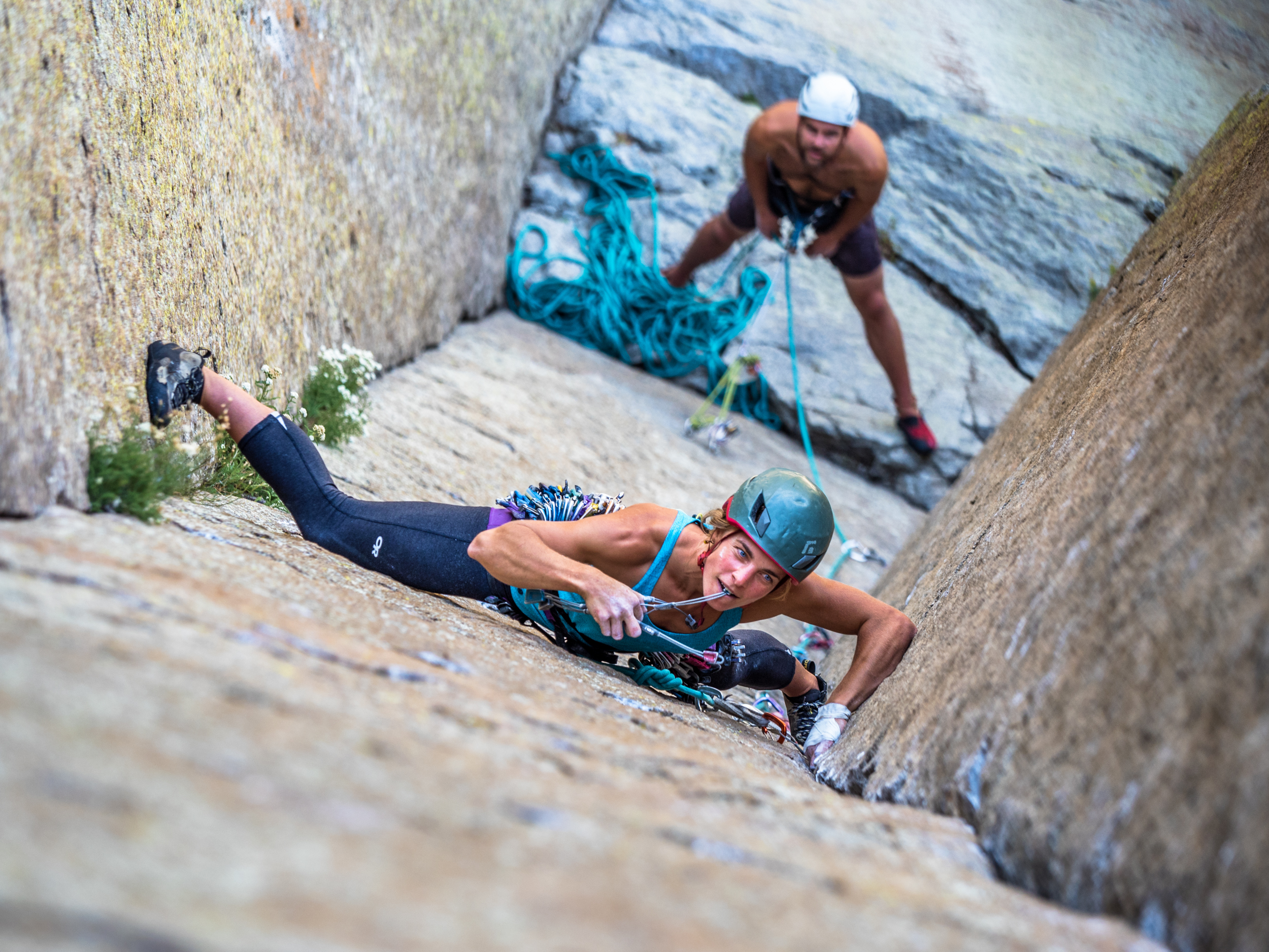 Climber on El Matador